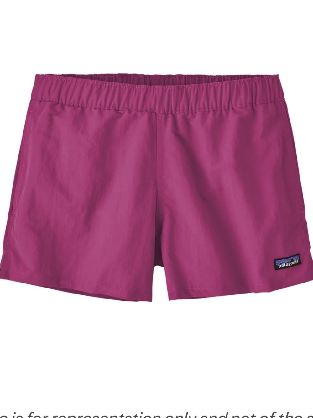 Patagonia Women's Magenta Athletic Shorts